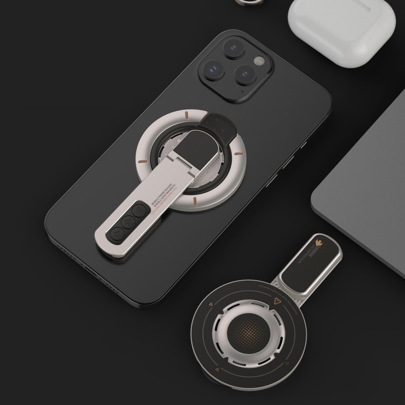 초강력 맥세이프 그립톡홀더 맥세이프거치대책상 양면자석 스마트톡 탁상용 스마트링 이미지 8