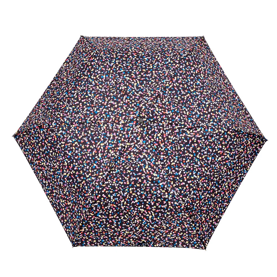 슈퍼슬림-2 스프링클드 스팟 여성 수동 3단 우산 22cm 158g - 상세 이미지 3
