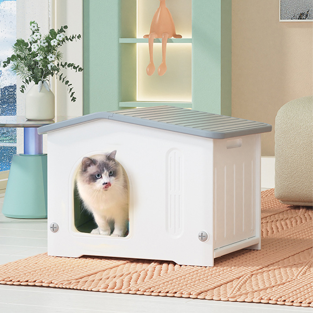 개과천선 홈스테드 강아지 하우스 강아지 집 고양이 숨숨집 개집 견사 애견침대 반려견 반려묘 - 상세 이미지 2