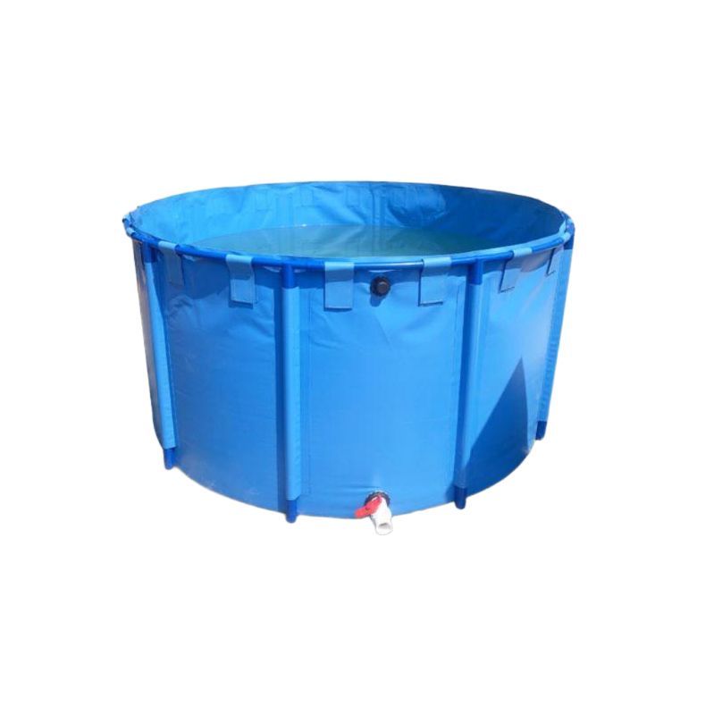 조립식 수조 원형 두꺼운 방수포 물탱크 대형 중형 2.6톤급 2.5x1.2m