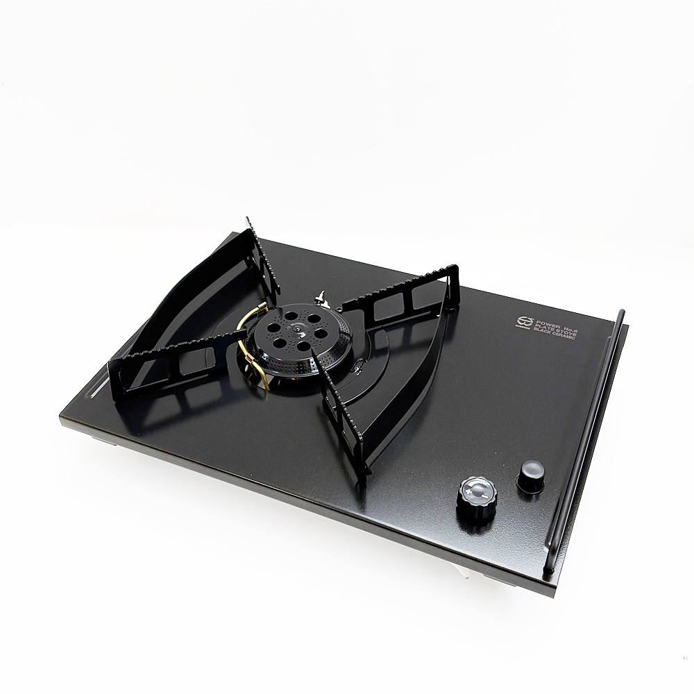 가스웨어 원버너 파워 플레이트 세라믹 블랙 NO6 가스버너 가방포함세트