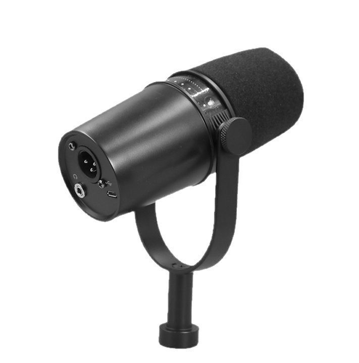 고급 USB 마이크 팟캐스트 스트리밍용 메탈 버전 - 상세 이미지 2