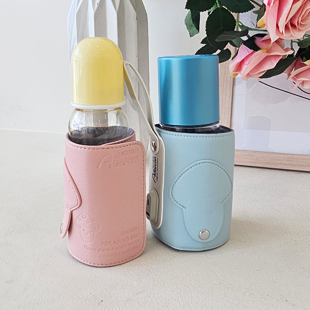 아가프라 휴대용 젖병 보틀워머 USB 액상분유,새벽수유 온도유지,외출 필수템 - 상세 이미지 3