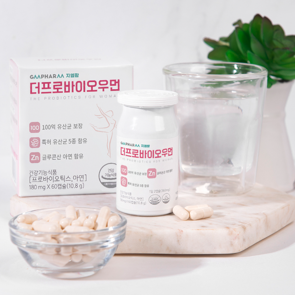 더프로바이오우먼 질 건강 유산균 100억 여성 여자 임산부 임신 수유부 60캡슐, 1개 - 상세 이미지 4