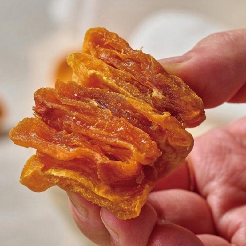 청도감말랭이 대용량감말랭이 말린 500g 반건조 반건시 - 상품 이미지
