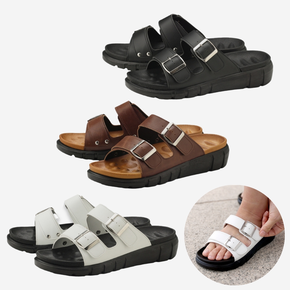 보폭스 에어지압 건강슈즈 지압 샌들 발편한 남녀공용 샌들