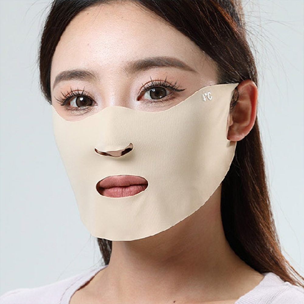 귀걸이 마스크 자외선 산책 차단 얼굴 가리개 골프 쿨 운동용 UV 등산 등산용 햇빛 안면 - 상품 이미지