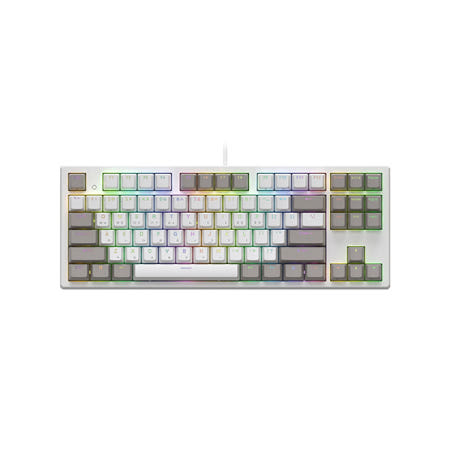 COX 엔데버 텐키리스 RGB PBT 완전방수 무접점 게이밍 키보드 화이트 (45g)