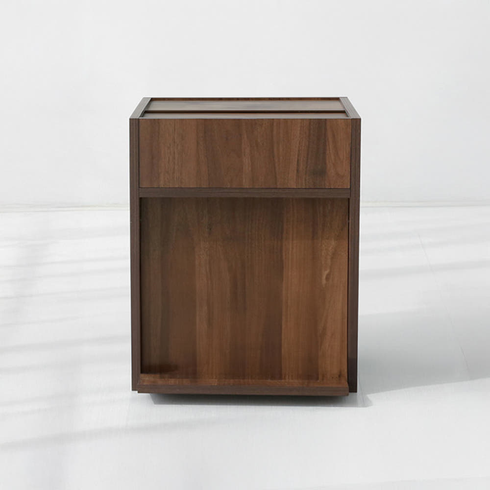 이지보 BESIDE 캐비넷 협탁 코코아월넛 1072.5757