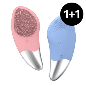 1+1 미엔느 2in1 진동클렌저 피부 마사지 세안브러쉬 개봉기 | 실사용 후기 - 상품 이미지 1
