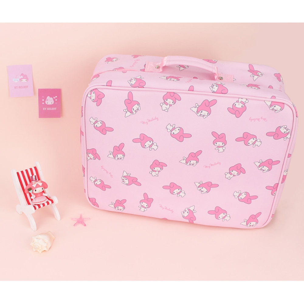 산리오가방 마이멜로디 캐릭터 여행용 수납 가방
