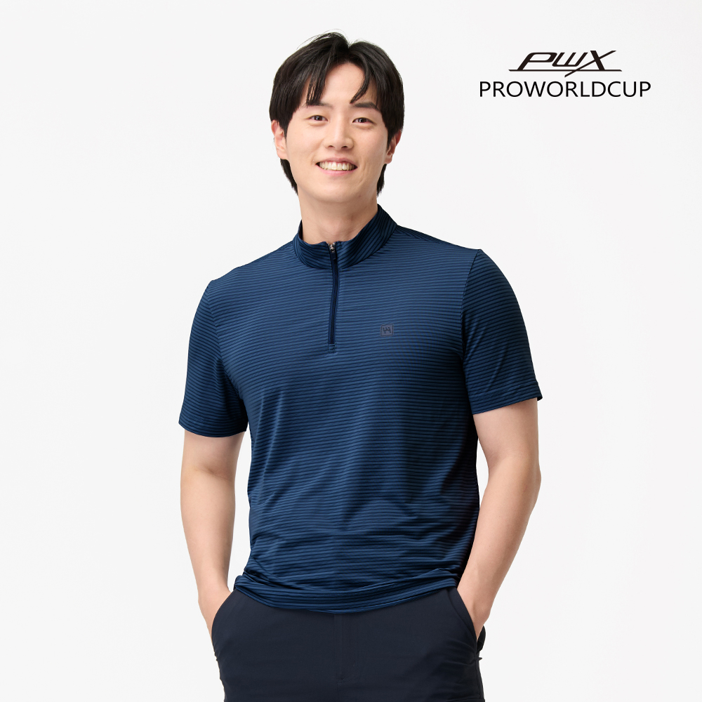 남성 반팔 집업티 S225-3125-27 - 상세 이미지 3