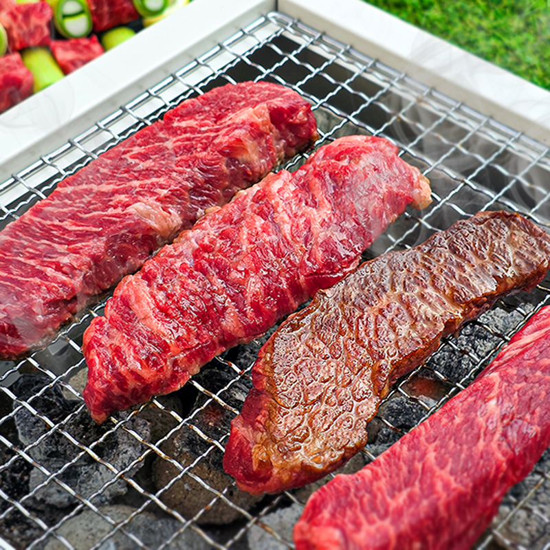 베스트밀 육즙폭발 깍둑꽃살 200g+200g 소갈비 순살 우대갈비 캠핑고기 꽃갈비살 꼬치 - 상세 이미지 3