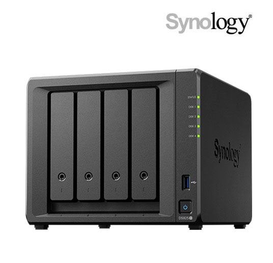 시놀로지 나스 DS925+ NAS 4BAY [DSM 초기설정 원격지원+3년보증정품]