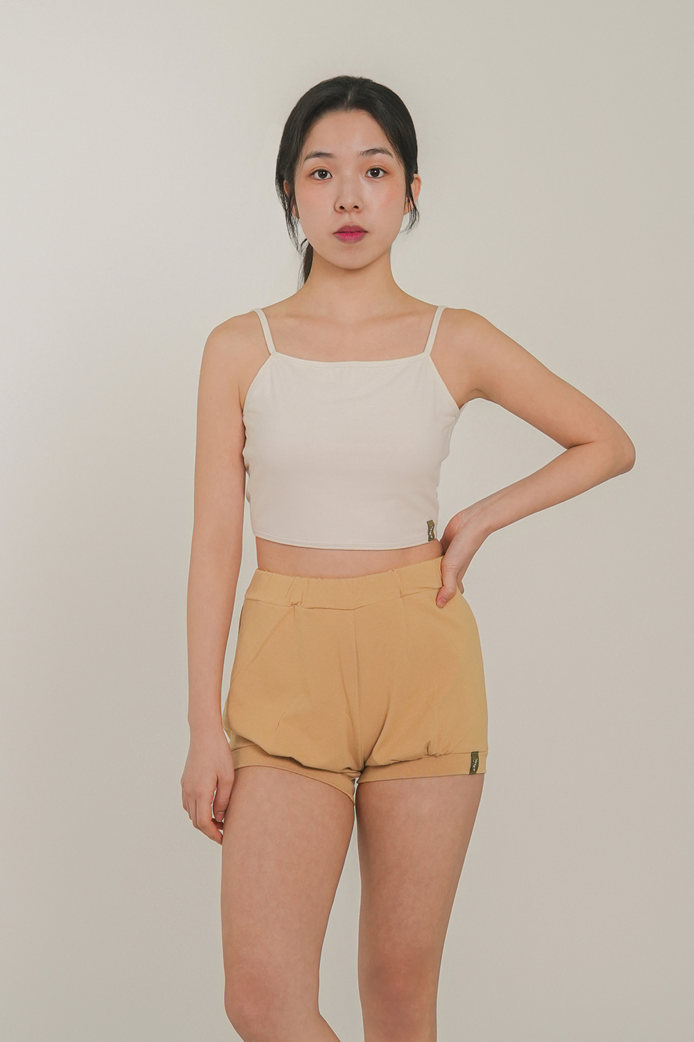 [에스라티] 람 요가 바지 여성 숏 셔링 여름 팬츠 요가복 필라테스 폴웨어 반바지 하의 이미지 6
