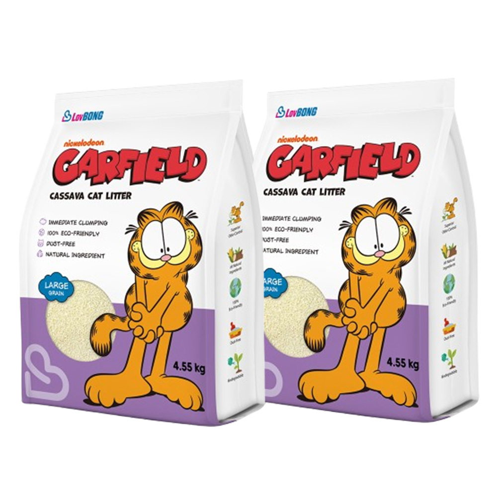 가필드 카사바 4.55kg 퍼플 굵은입자 고양이모래 이미지 2