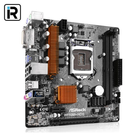 애즈락 [중고]H110 인텔 메인보드 6세대 7세대 1151소켓 애즈락 H110M-HDS