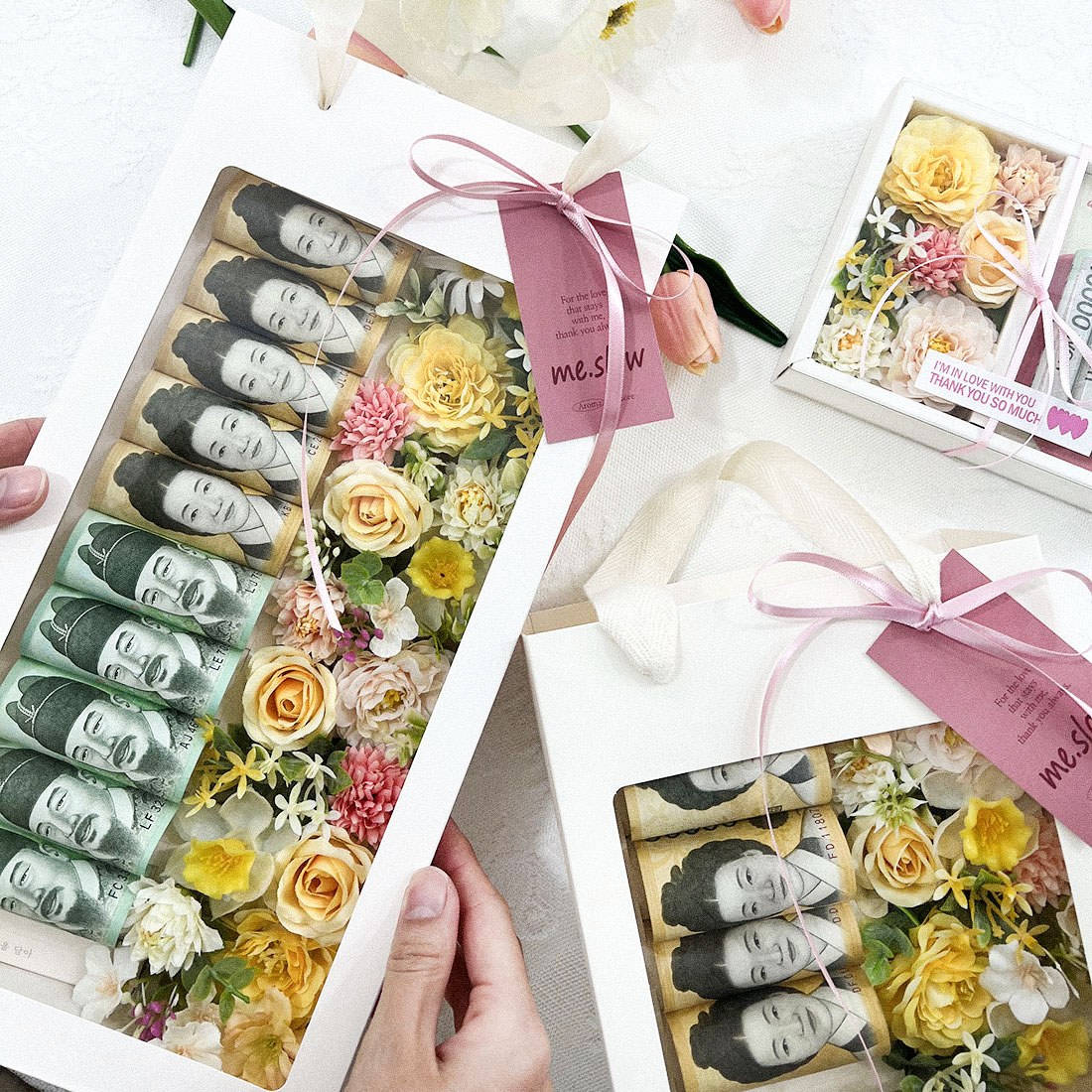 카네이션 플라워 용돈박스 부모님 용돈이벤트 환갑 명절 선물 이벤트 생신