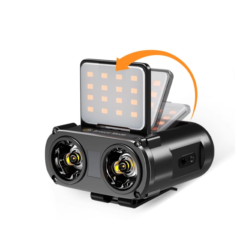 브리즈문 2세대 LED 팝업 헤드랜턴 등산 캠핑 낚시 해루질 캡라이트 충전식 헤드램프 - 상세 이미지 5