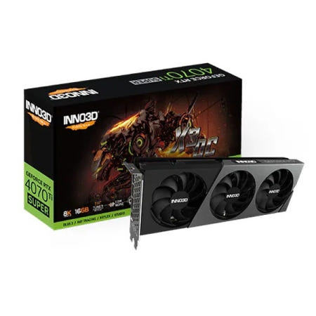 [중고][중고 무상보증] inno3D 지포스 RTX 4070 Ti SUPER OC D6X 16GB X3