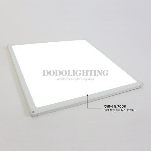데이온 슬림 엣지평판등 거실 안방 면조명 640X640 LED 50W 플리커프리 - 상세 이미지 3