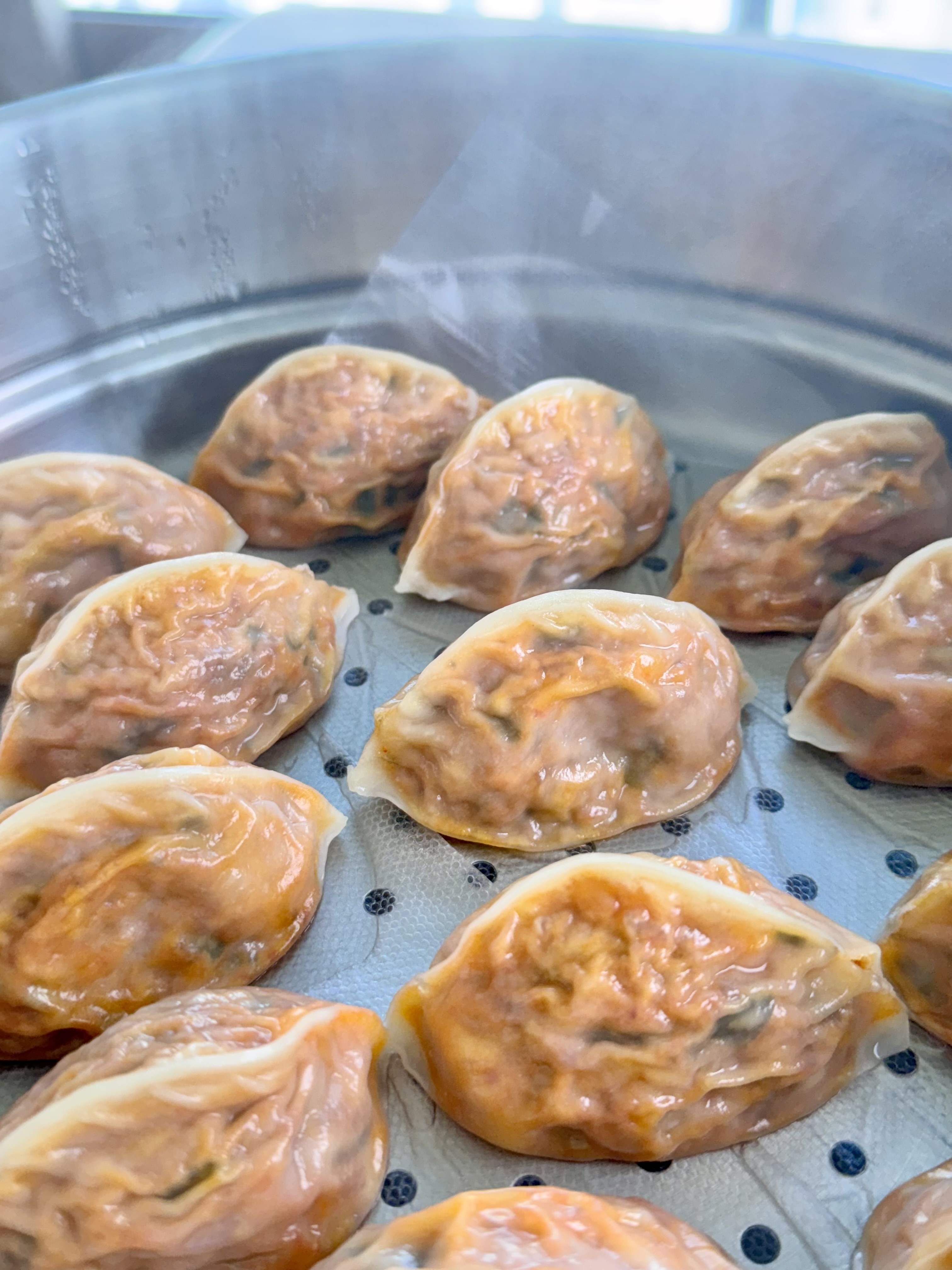 우아한만두 아삭한 김치만두(냉동/당면·부추 듬뿍/속 꽉 찬 만두)