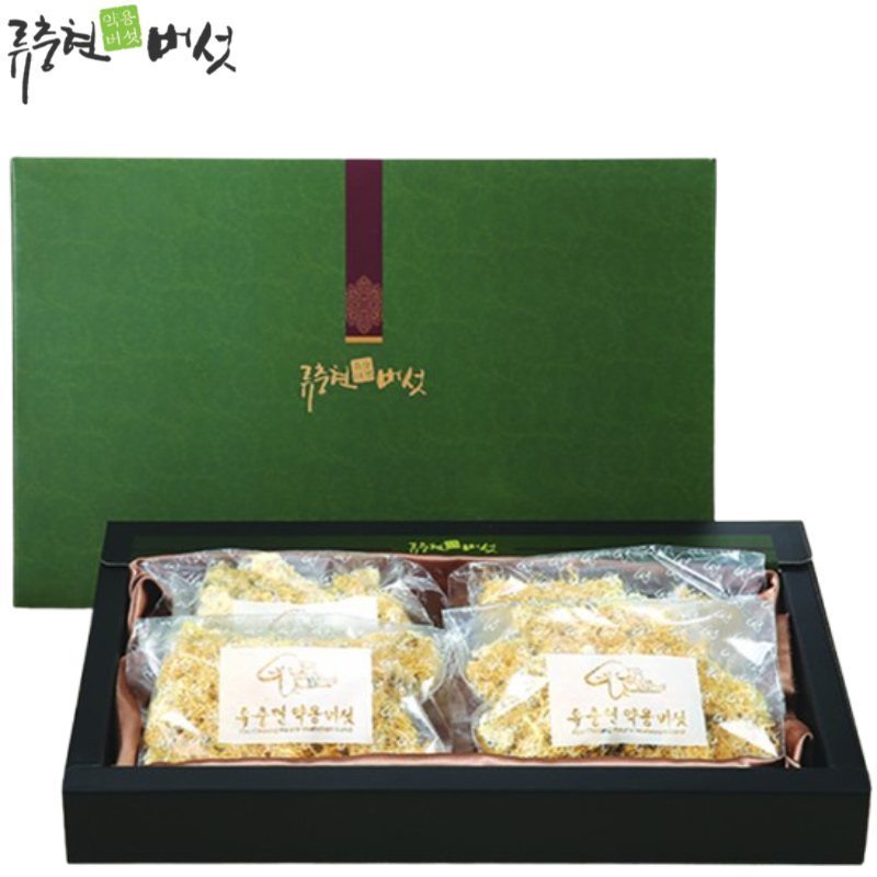 류충현 눈꽃 동충하초 버섯 200g 1박스 차 먹는법 건강 효도 부모님 선물 효능 효과 - 메인 이미지