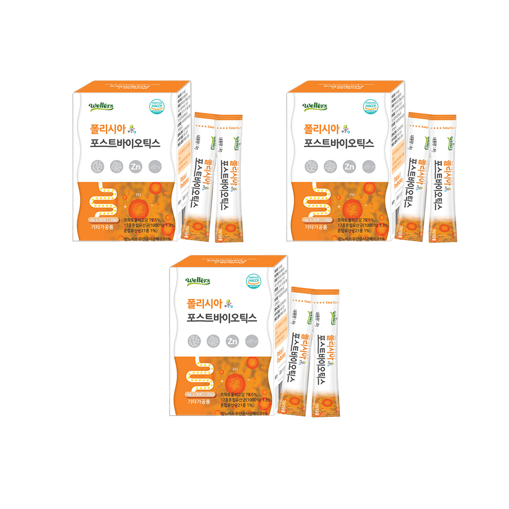 대사유산균 포스트 프리바이오틱스 분말 30포, 3개