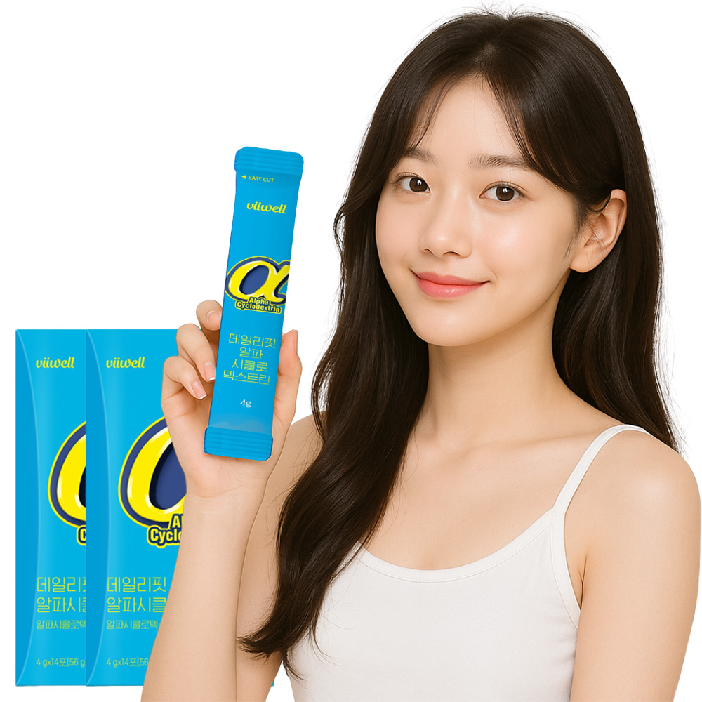 데일리핏 알파CD 알파시디 효능 알파시클로덱스트린 28포 - 상품 이미지