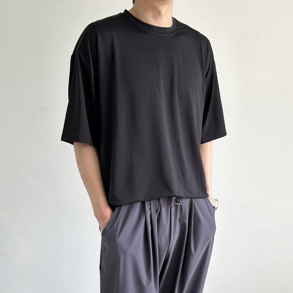 쿨 티셔츠 기능성 냉동고 냉장고 남자 반팔티 - 상품 이미지