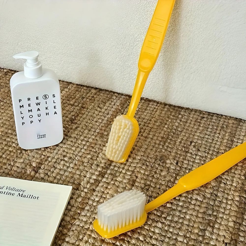 칫솔 모양 등브러쉬 바디브러쉬 샤워볼 목욕솔 화장실 변기 솔 청소솔 쓸데없는 집들이 선물 이미지 6