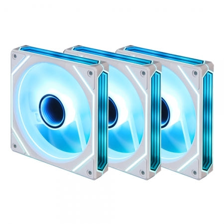 몬스타 가츠 XF120 4페이스팬 (3팩, 화이트)