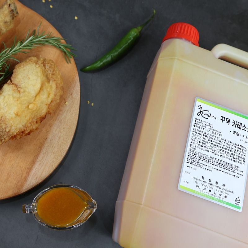 뫼루니식품 양념치킨소스 꾸덕 카레소스 4KG 닭꼬치양념