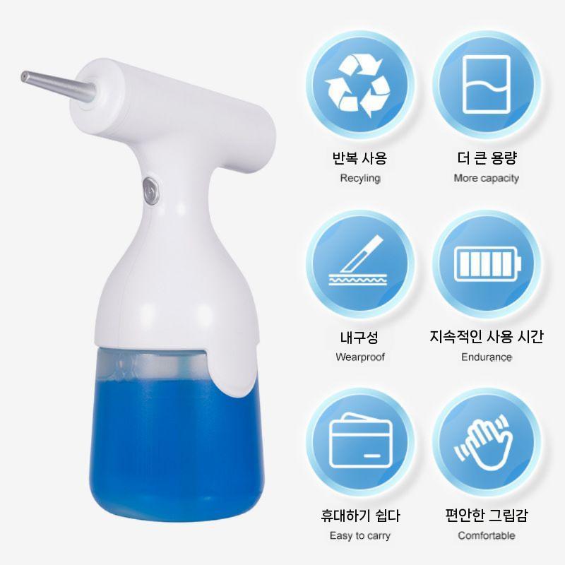 반려동물 자동 샴푸 거품기 전동 버블기 - 상세 이미지 2