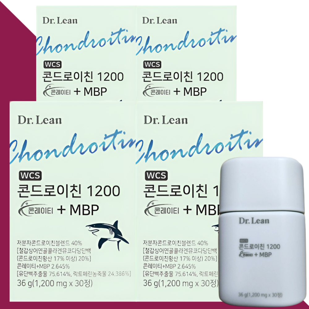 닥터린 콘드로이친 1200 콘도로이친 엠비피 MBP 30정X4개