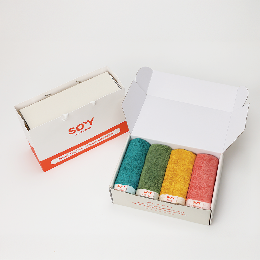 소이워크샵 데이즈컬렉션 호텔 수건 40수 모달 고중량 고밀도 220g, 데이무드, 4장