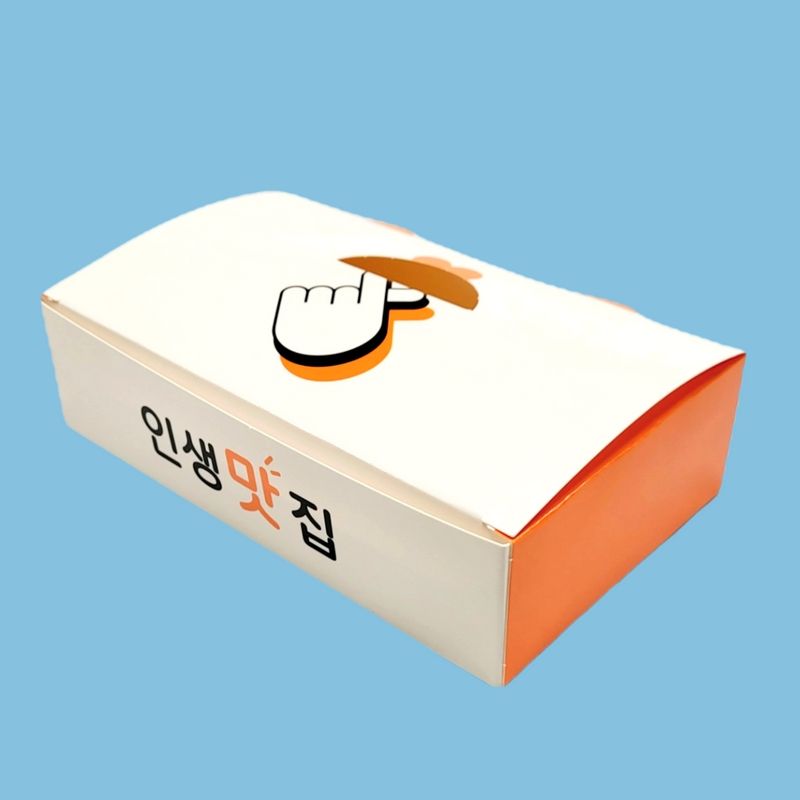 화이트지 모두종이박스 특소 200매 상자 치킨 닭강정 와플 포장용기 배달 - 메인 이미지