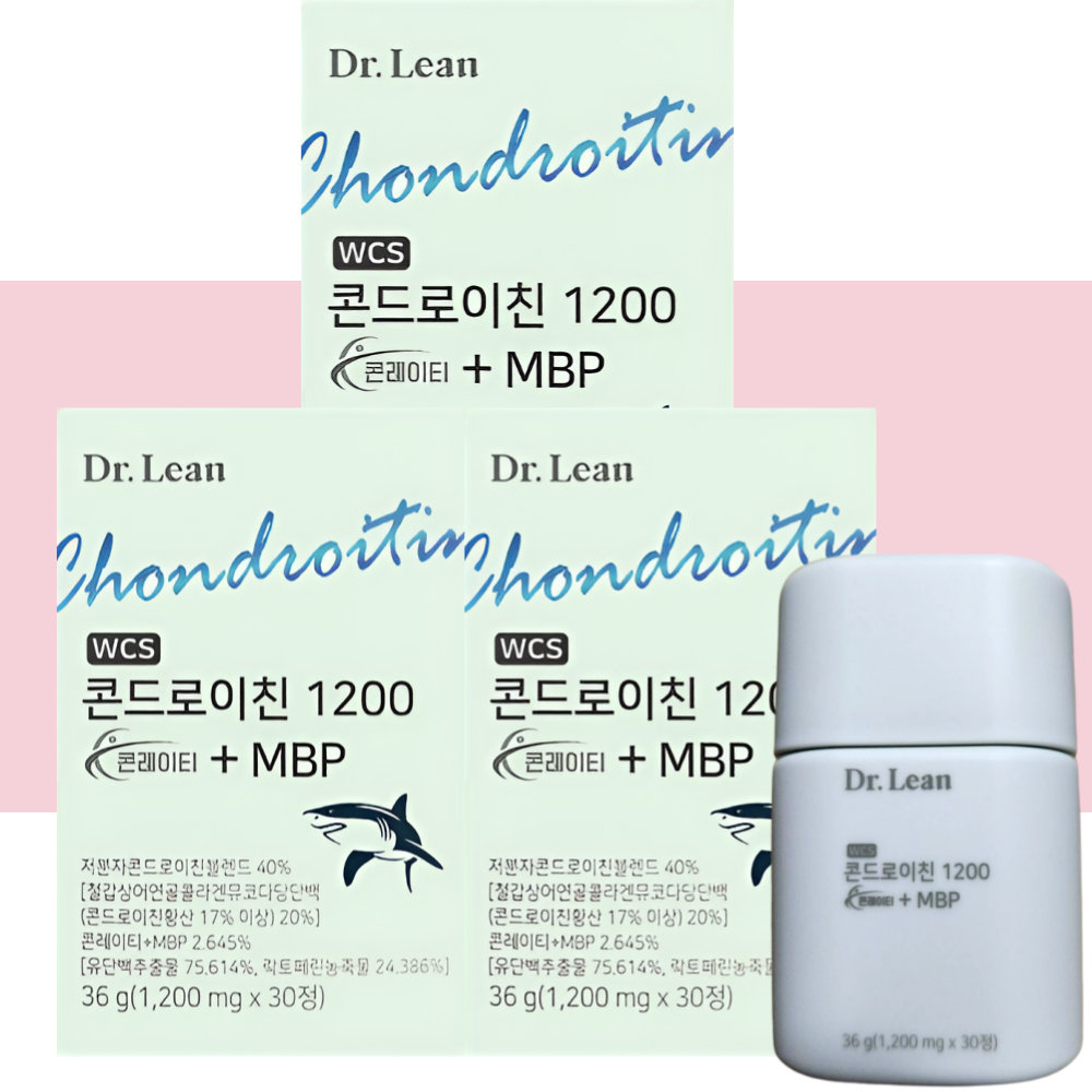 닥터린 콘도로이친 1200 + MBP 엠비피 콘드로이친 30정X3개
