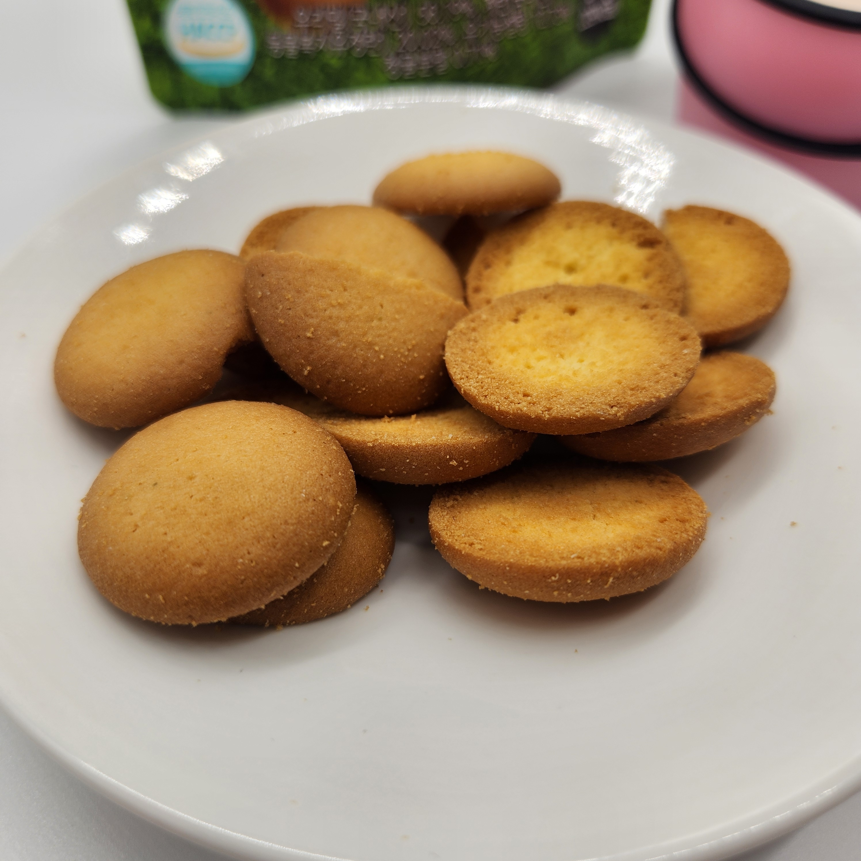 제주산 동물복지 유정란 계란과자 50g (10봉) 500g 유아과자 안주 이미지 6