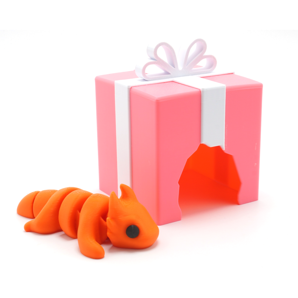 선물상자 소동물 은신처 집 하우스 사육장 꾸미기 도마뱀 게코 크레 햄스터 곤충