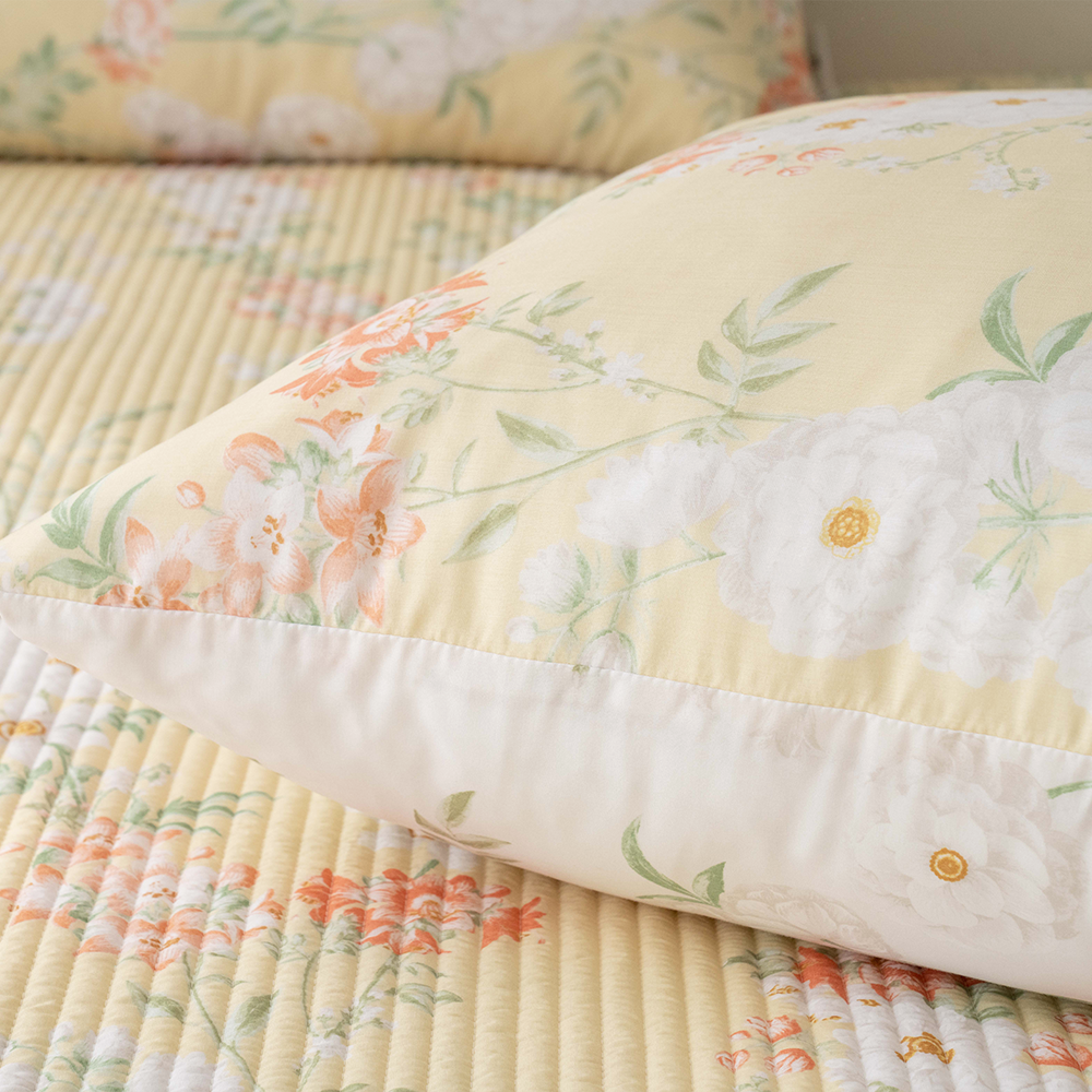 송화침장 모달100% 양면베개 플라워 로망 텐셀 50x70cm 베개커버