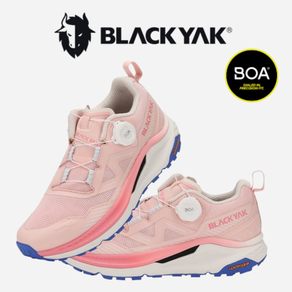 블랙야크 여성 플로우런 발이 편안한 트레일 러닝화 기능성 운동화 ABYSHXU509