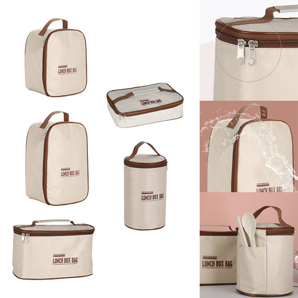 대용량 컨버스 보냉백 방수 지퍼 도시락 가방 런치박스