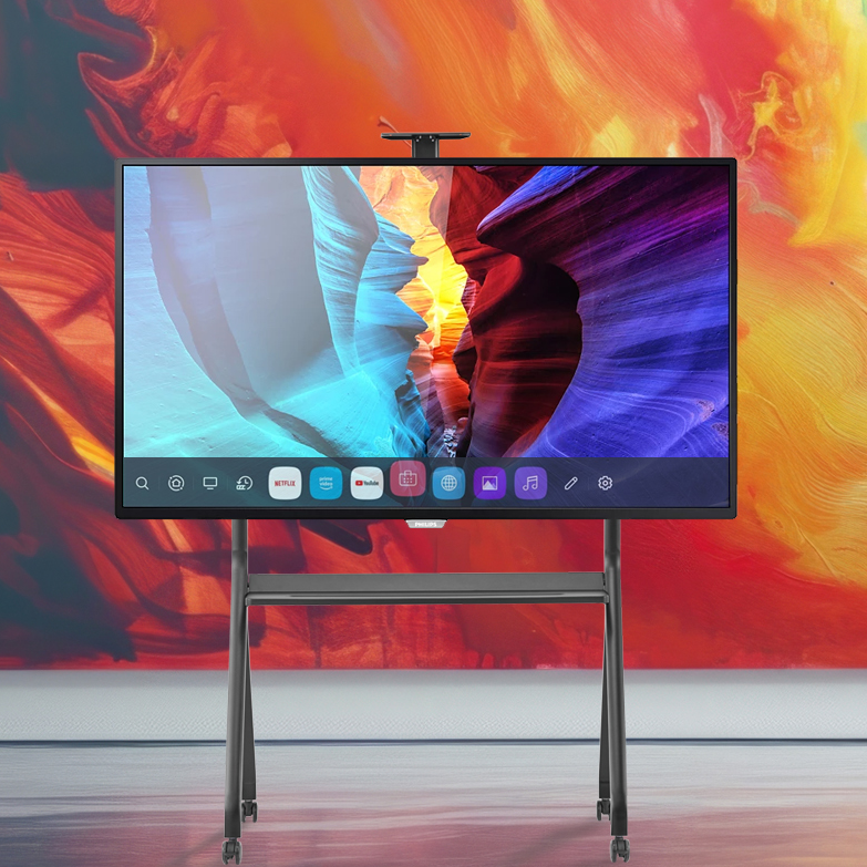 이동형 티비 거치대 이동식 모니터 거치대 86 tv 스탠드 무빙