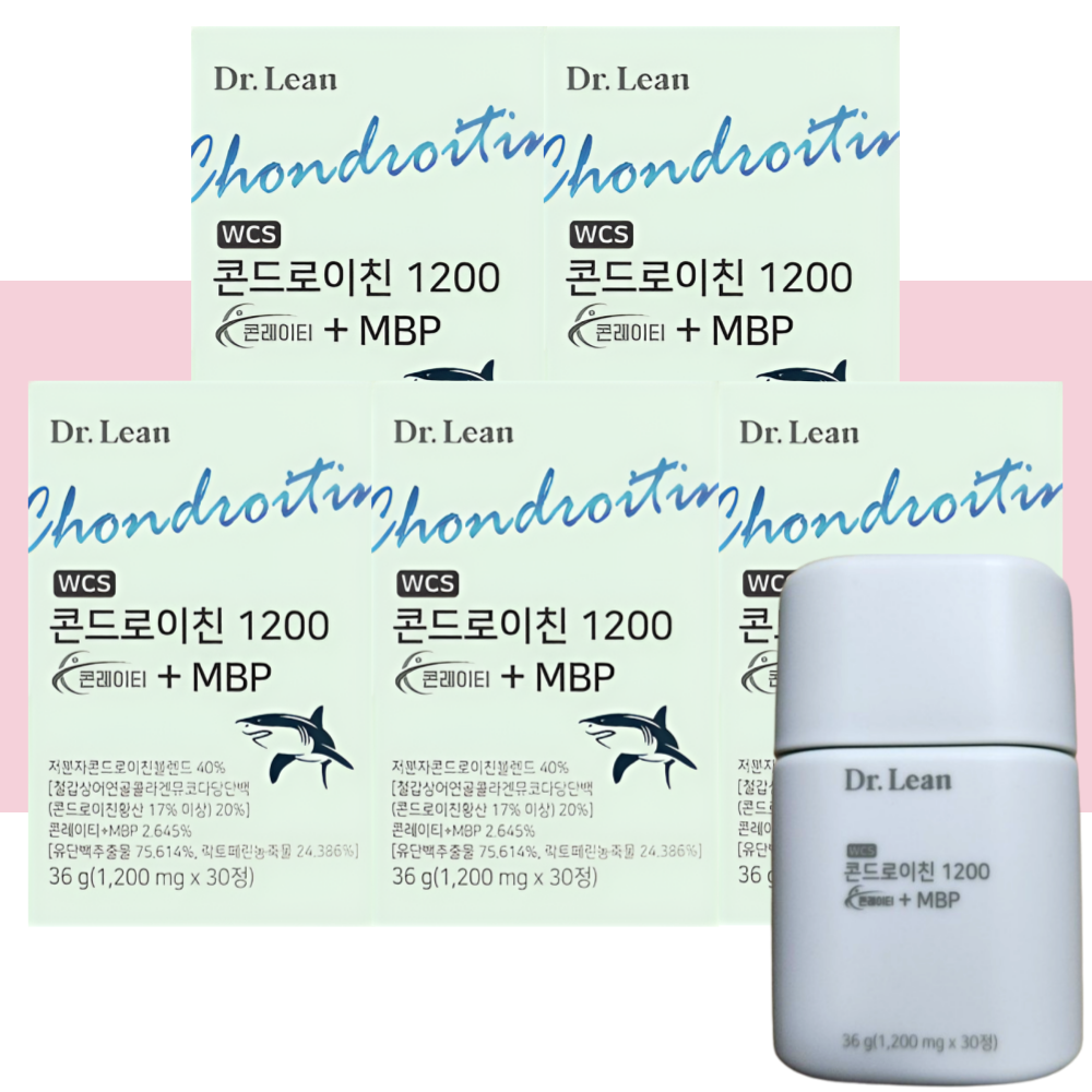 닥터린 콘도로이친 1200 + MBP 엠비피 콘드로이친 30정X5개