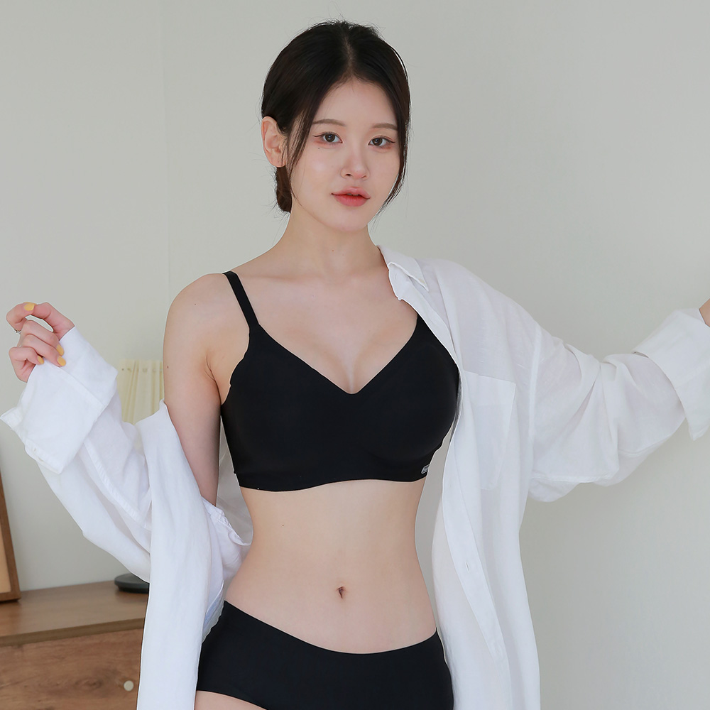 (N배송) DDO 내추럴 볼륨핏 노와이어 심리스브라 패드일체형 머랭브라 3종세트, 85A, 3장 이미지 7
