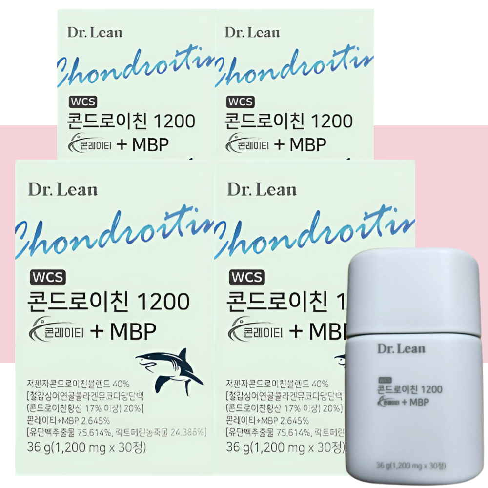닥터린 콘도로이친 1200 + MBP 엠비피 콘드로이친 30정X4개