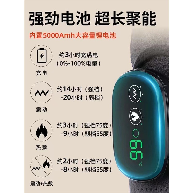 온열 어깨 마사지기 근육 뭉침 긴장 완화 풀기 전기 찜질 - 상세 이미지 4