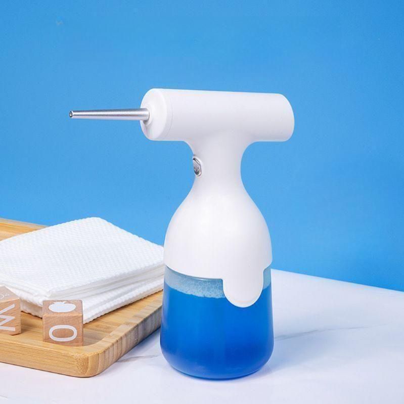 반려동물 자동 샴푸 거품기 전동 버블기