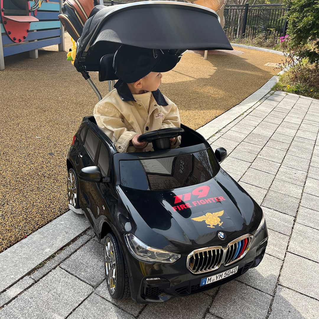 [파파야나인] 푸쉬카 소방차 베이직 ver 3종 스티커 1세트